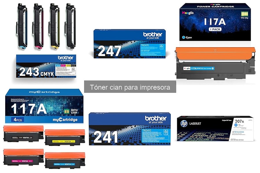 Comparativa de Tóner Cian: Palmtree vs. Colorfly