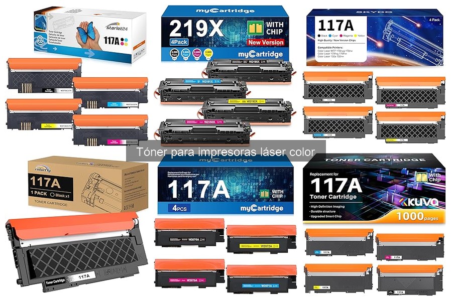 Comparativa de Tóner para Impresoras Láser Color: Mejores Marcas