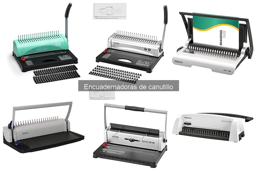 Comparativa: Encuadernadoras de Canutillo vs Otros Tipos