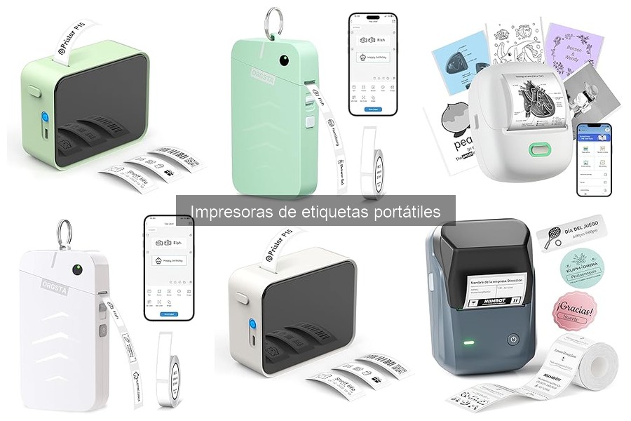 Comparativa: Impresoras de Etiquetas Portátiles vs. de Escritorio