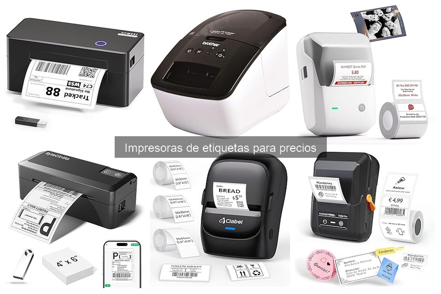 Comparativa: Impresoras de etiquetas térmicas vs. inyección de tinta