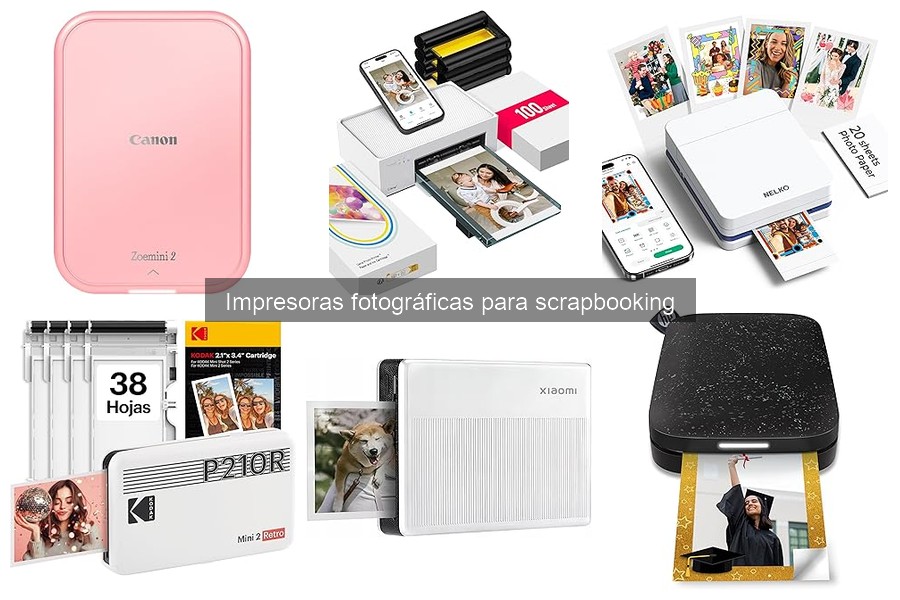 Comparativa: Impresoras de inyección vs térmicas para scrapbooking