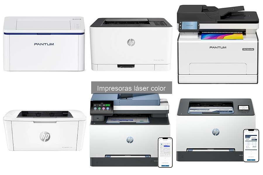Comparativa: Impresoras láser color vs. inyección de tinta