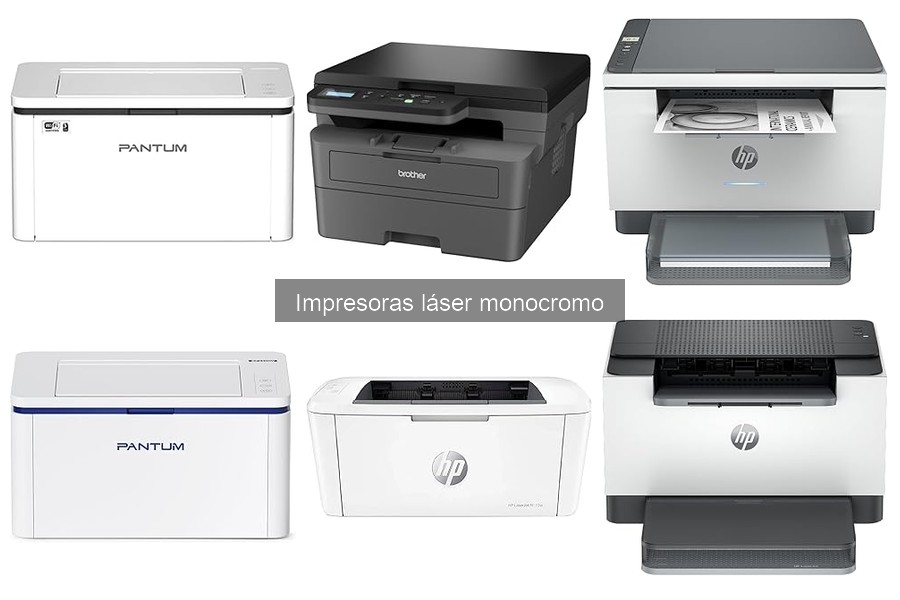 Comparativa: Impresoras Láser Monocromo vs. Inyección de Tinta