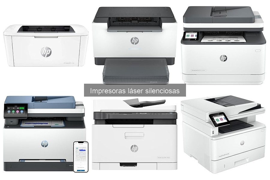 Comparativa: Impresoras láser silenciosas vs. inyección de tinta