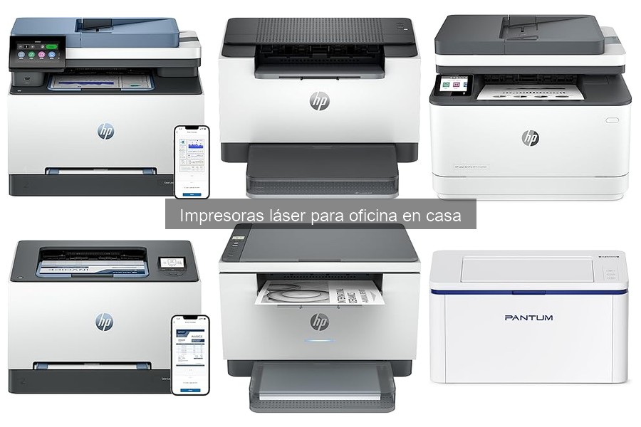 Comparativa: Impresoras láser vs de tinta para oficina en casa