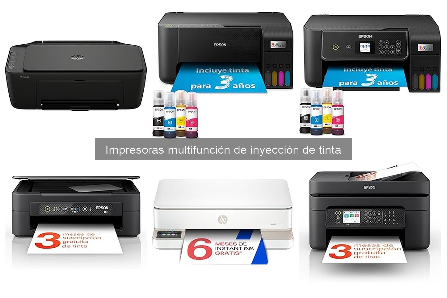 Comparativa: Impresoras Multifunción de Inyección vs. Láser