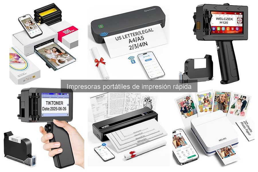 Comparativa: Impresoras Portátiles vs Tradicionales
