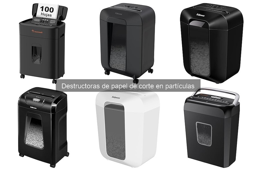 Comparativa: Mejor destructora de papel de corte en partículas
