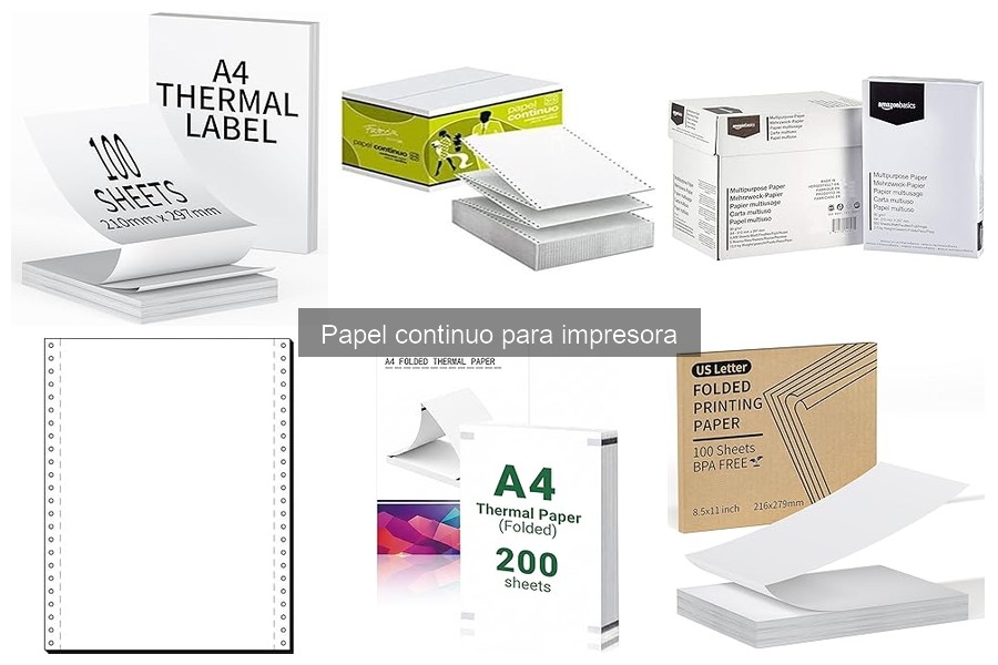Comparativa: Papel Continuo vs. Papel en Hojas Sueltas