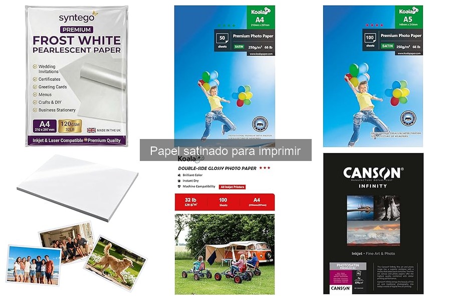 Comparativa: Papel satinado vs mate para imprimir