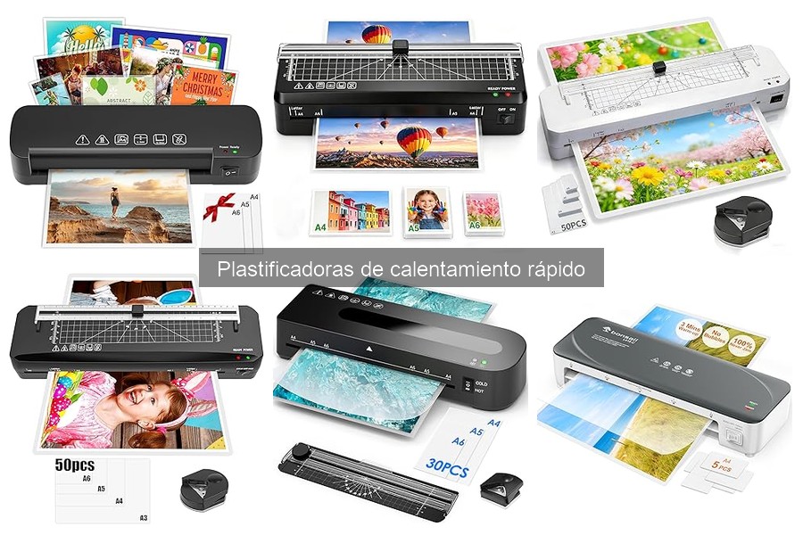Comparativa: Plastificadoras de Calentamiento Rápido vs Frío