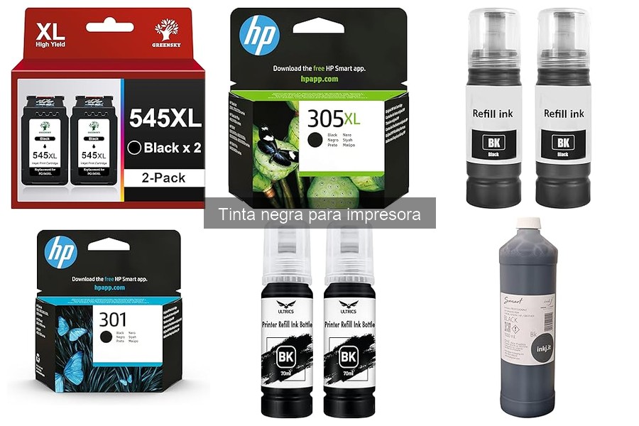 Comparativa: Tinta Negra Original vs Compatible para Impresoras
