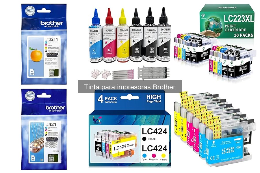 Comparativa Tinta Original vs Compatible para Impresoras Brother