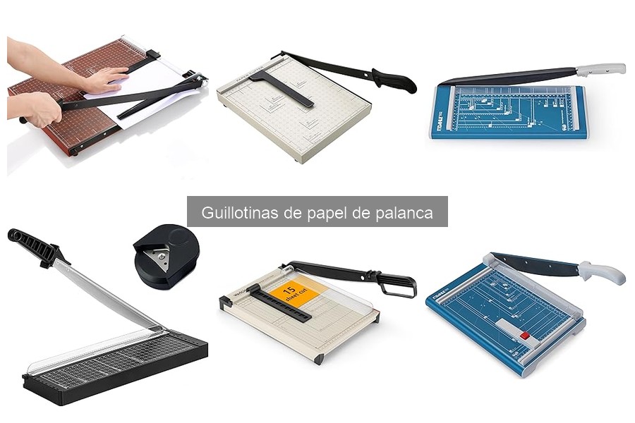 Compra Guillotinas de Papel de Palanca: Mejores Tiendas y Ofertas