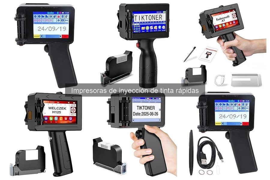 Configuración fácil de impresoras de inyección de tinta rápidas