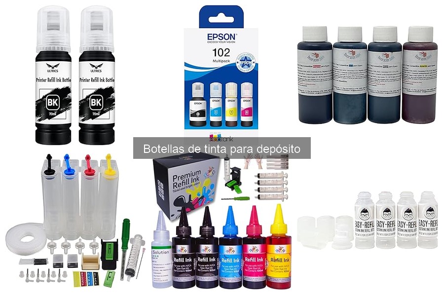 Consejos de Mantenimiento para Botellas de Tinta de Depósito