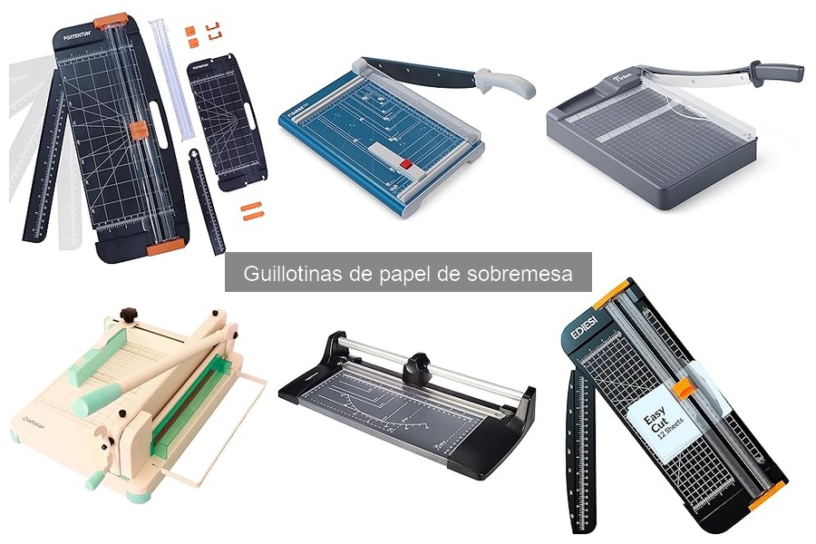 Consejos de mantenimiento para guillotinas de papel de sobremesa