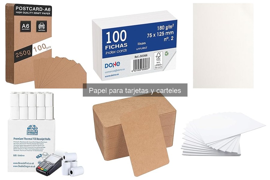 Consejos para Almacenar Papel para Tarjetas y Carteles