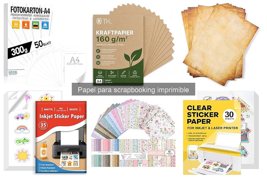 Consejos para imprimir en papel de scrapbooking de calidad