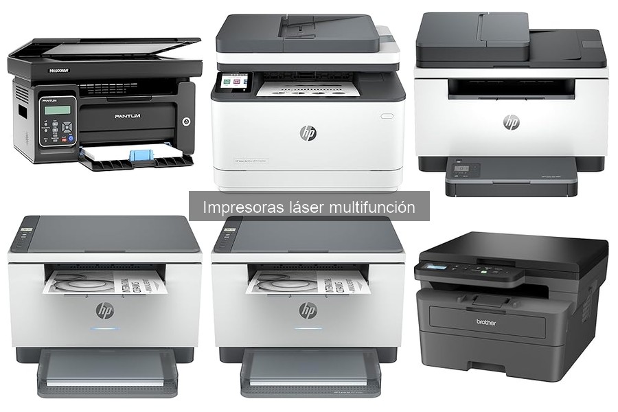 Coste de operación de impresoras láser multifunción