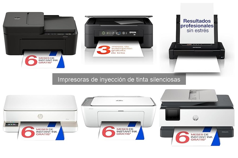 ** Costo operativo de impresoras de inyección de tinta silenciosas