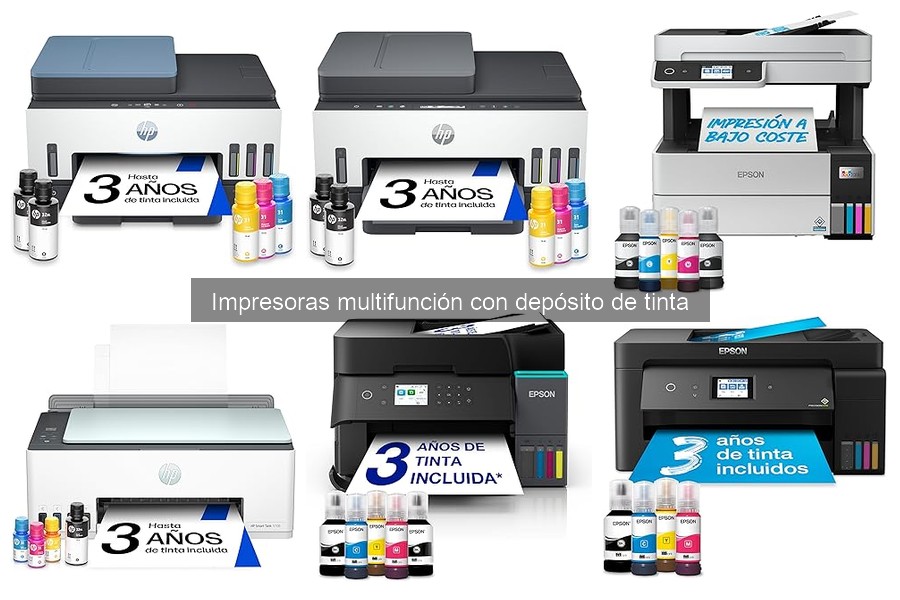 Costos de mantenimiento de impresoras multifunción de tinta