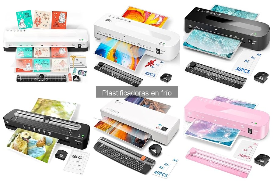 ¿Cuándo usar plastificadoras en frío? Guía y consejos