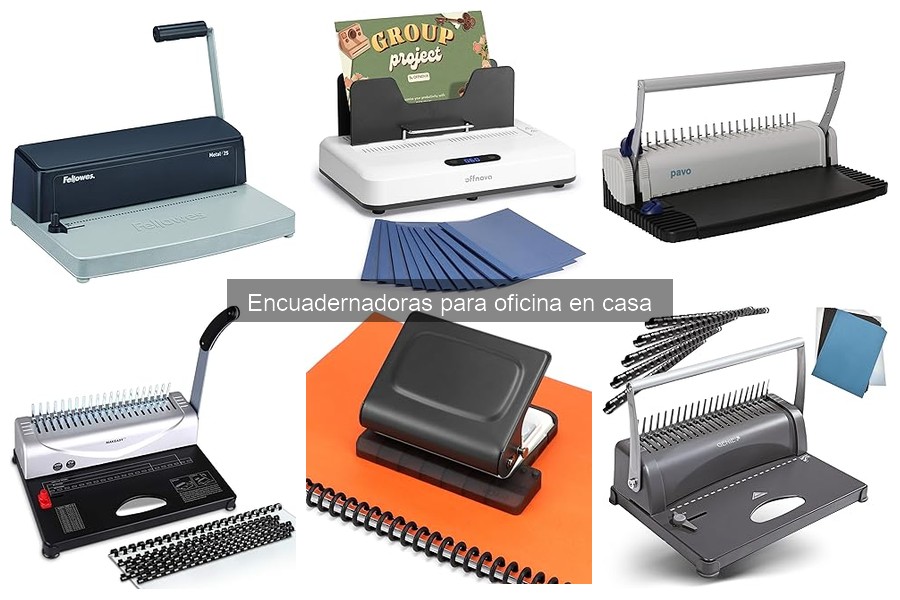 ¿Cuánto cuesta una buena encuadernadora para oficina en casa?