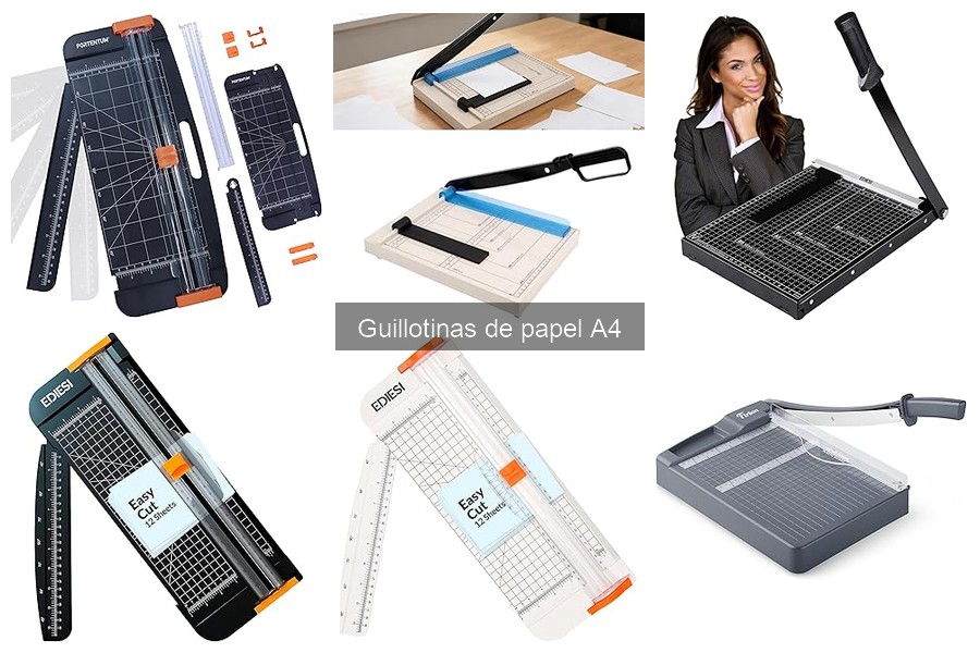 Descubre los Tipos de Guillotinas de Papel A4 para tu Oficina