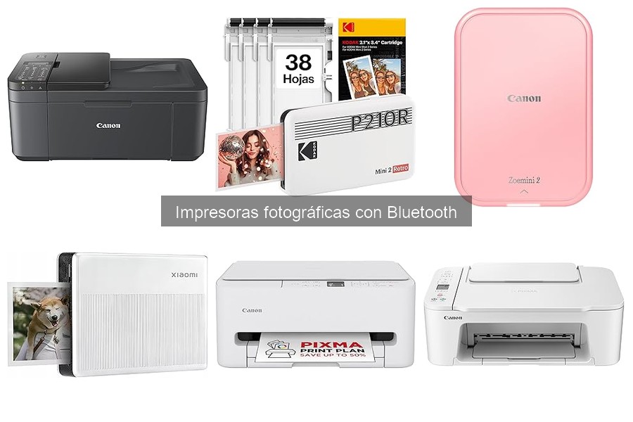 Descubre los tipos de impresoras fotográficas con Bluetooth