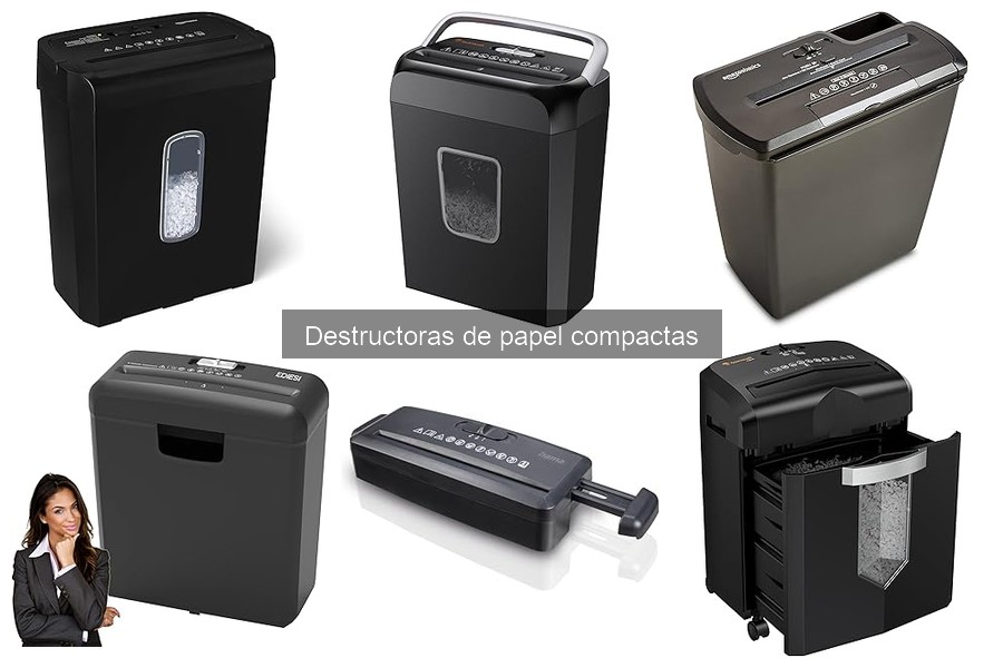 Destructoras de papel compactas silenciosas: ¿son efectivas?