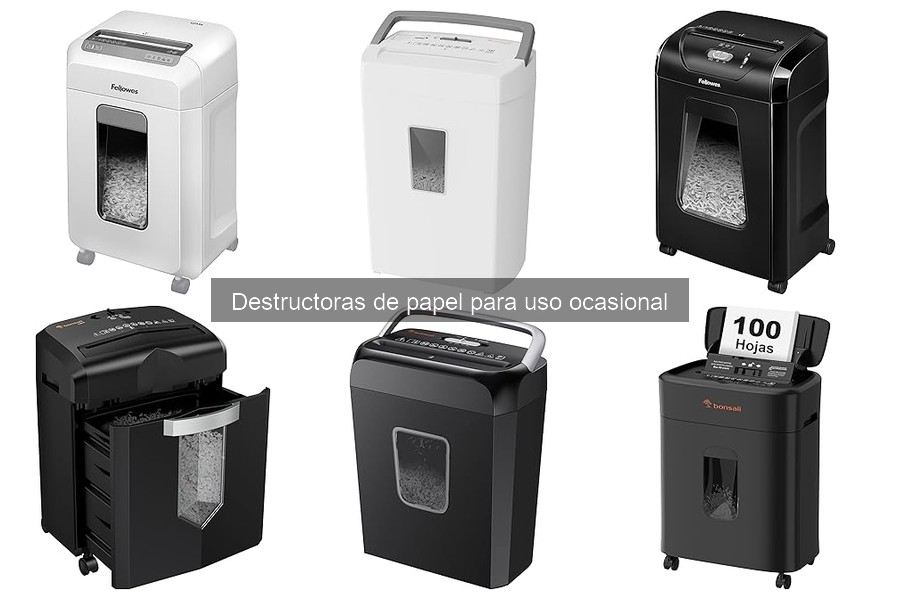 Destructoras de papel para uso personal: lo que debes saber