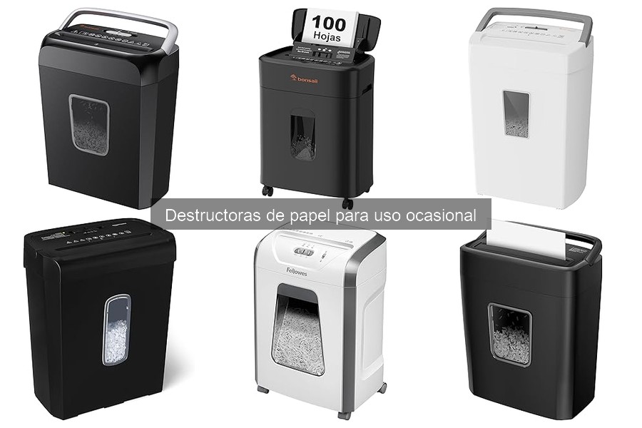 Destructoras de papel seguras para el hogar: ¿Cuál elegir?