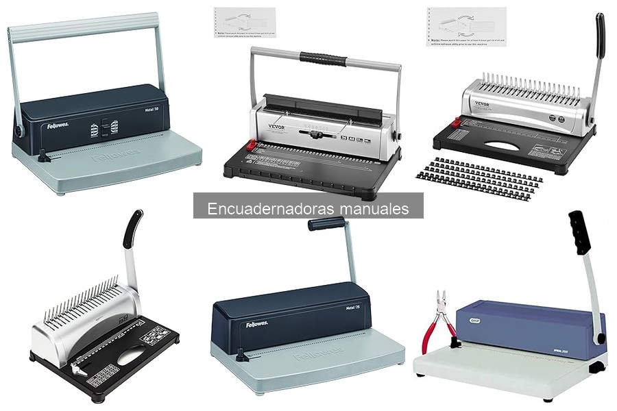 Dónde comprar encuadernadoras manuales online de forma segura