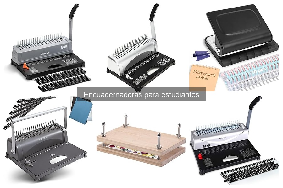 Dónde comprar encuadernadoras para estudiantes: Guía completa