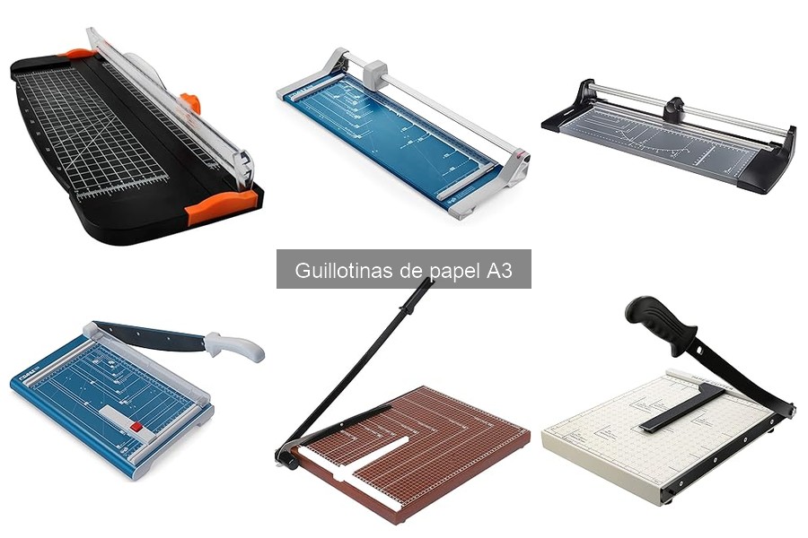 Dónde comprar guillotinas de papel A3 y mejores precios