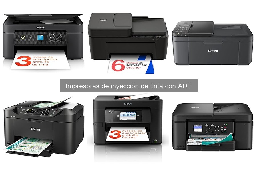 ¿Dónde comprar impresoras de inyección de tinta con ADF baratas?