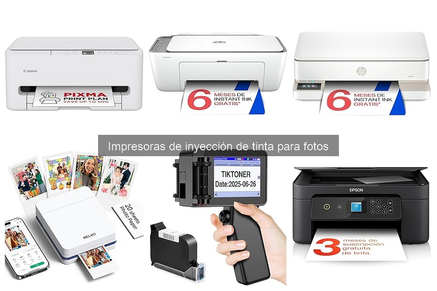 Dónde comprar impresoras de inyección de tinta para fotos baratas