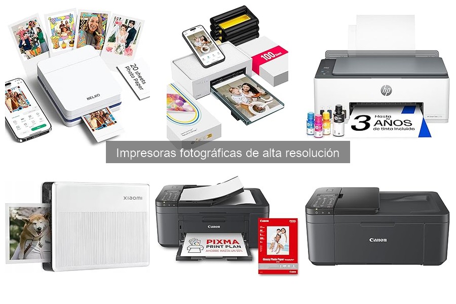 ¿Dónde comprar impresoras fotográficas de alta resolución?