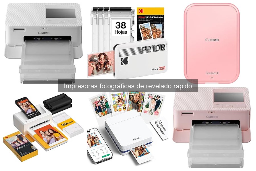 Dónde Comprar Impresoras Fotográficas de Revelado Rápido
