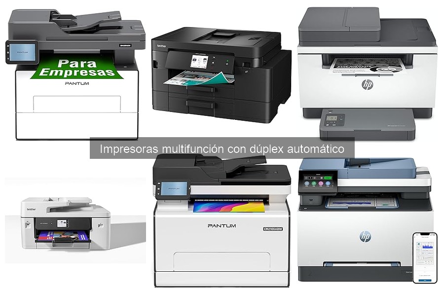 Dónde comprar impresoras multifunción con dúplex automático
