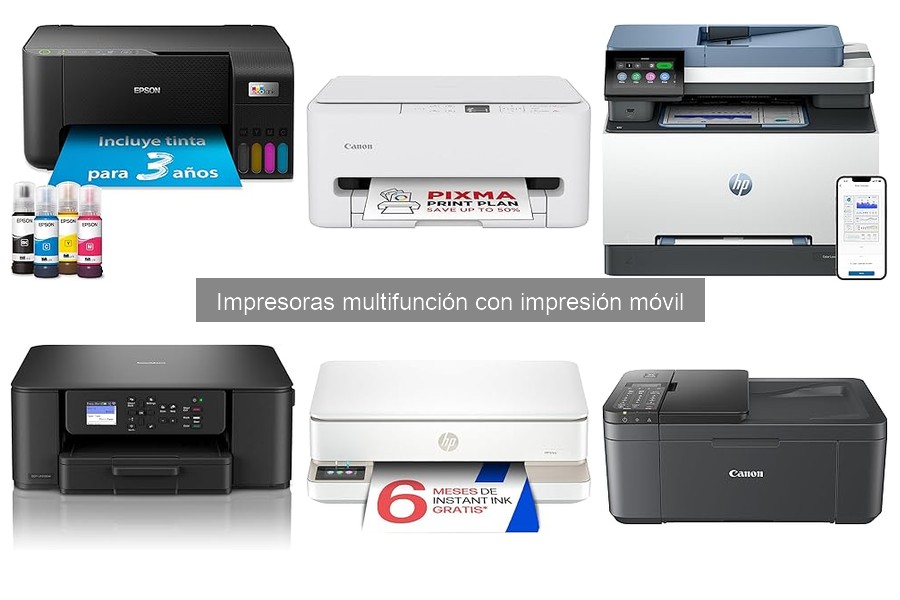 Dónde comprar impresoras multifunción con impresión móvil