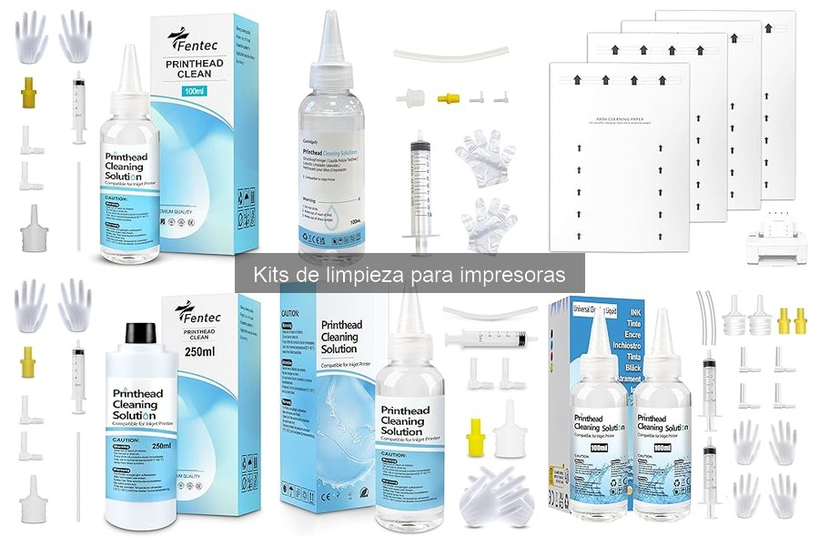 Dónde comprar kits de limpieza para impresoras online