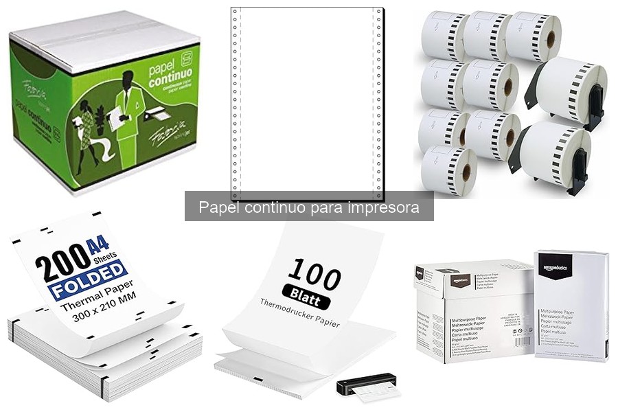 Dónde comprar papel continuo para impresora en línea