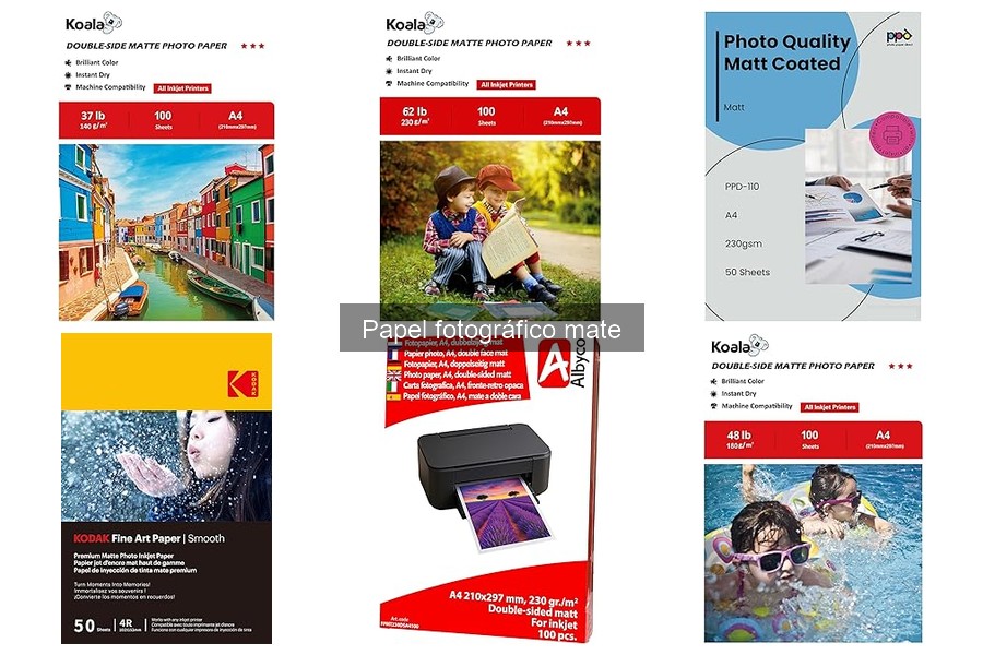 Dónde comprar papel fotográfico mate a buen precio