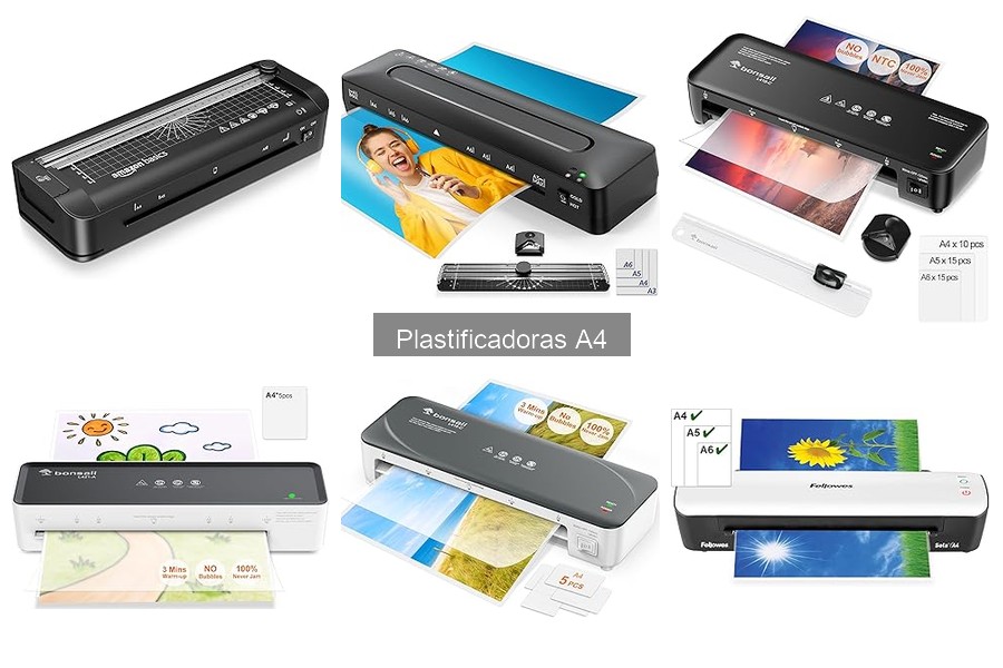 Dónde comprar plastificadoras A4 a buen precio y ofertas