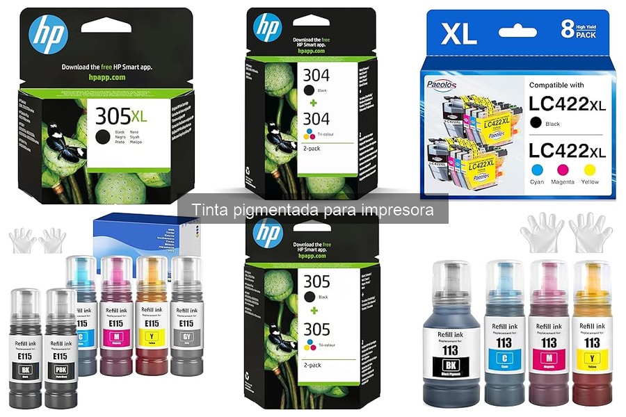 Dónde comprar tinta pigmentada a buen precio