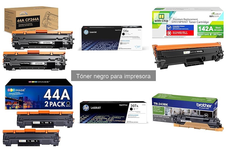 Efectos del Tóner Negro de Baja Calidad en la Impresión