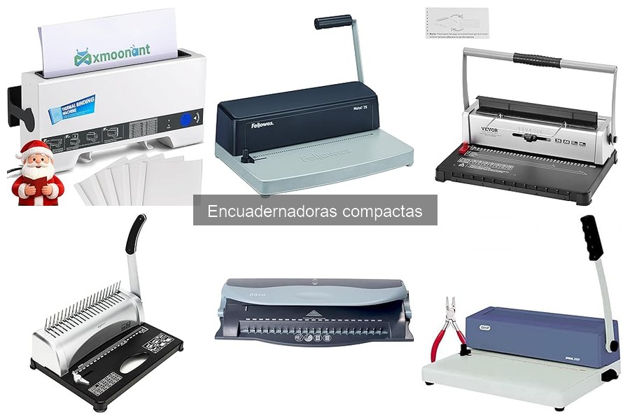 Encuadernadoras compactas con envío rápido: ¡Compra ahora!